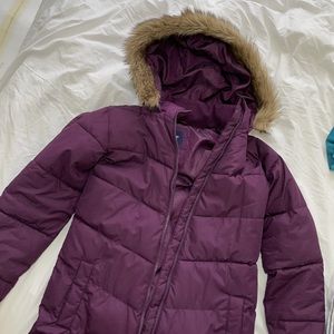 Long puffer jacket